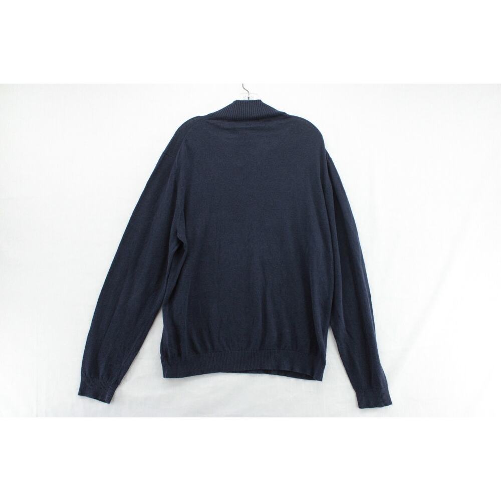 Robert Talbott Button Neck Knit Sweater Men's Lar… - image 4
